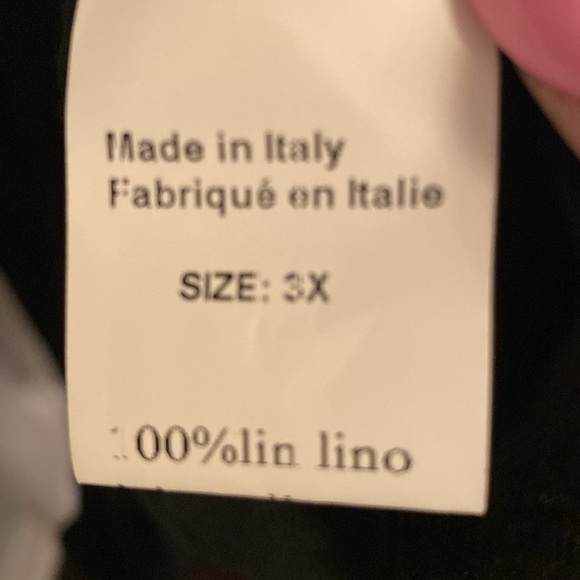 Linen Bubble Dress-3X - Picture 9 of 9